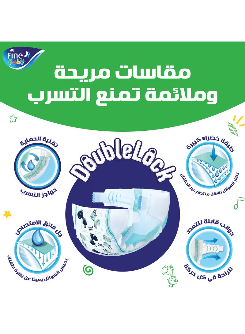 فاين بيبي الحفاض مقاس 2 صغير (3-6 كجم) 18 حفاضات - Image 5