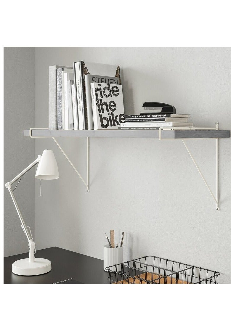 Home Gallery Swedish wall shelf  Gray - Image 2