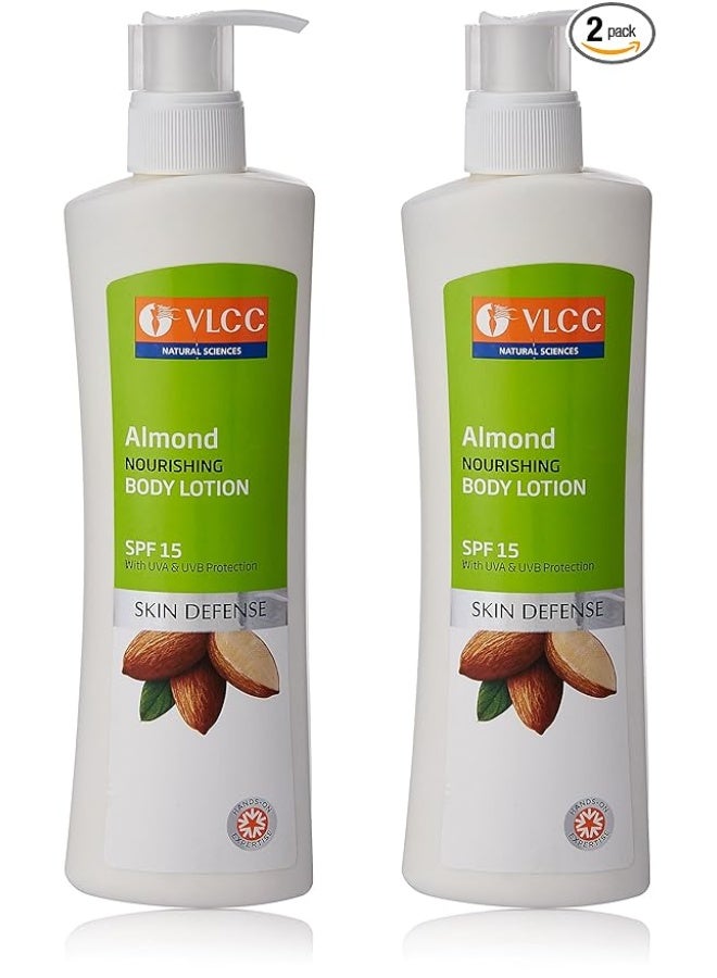 VLCC Almond Nourishing Body Lotion, 350ml - Image 1