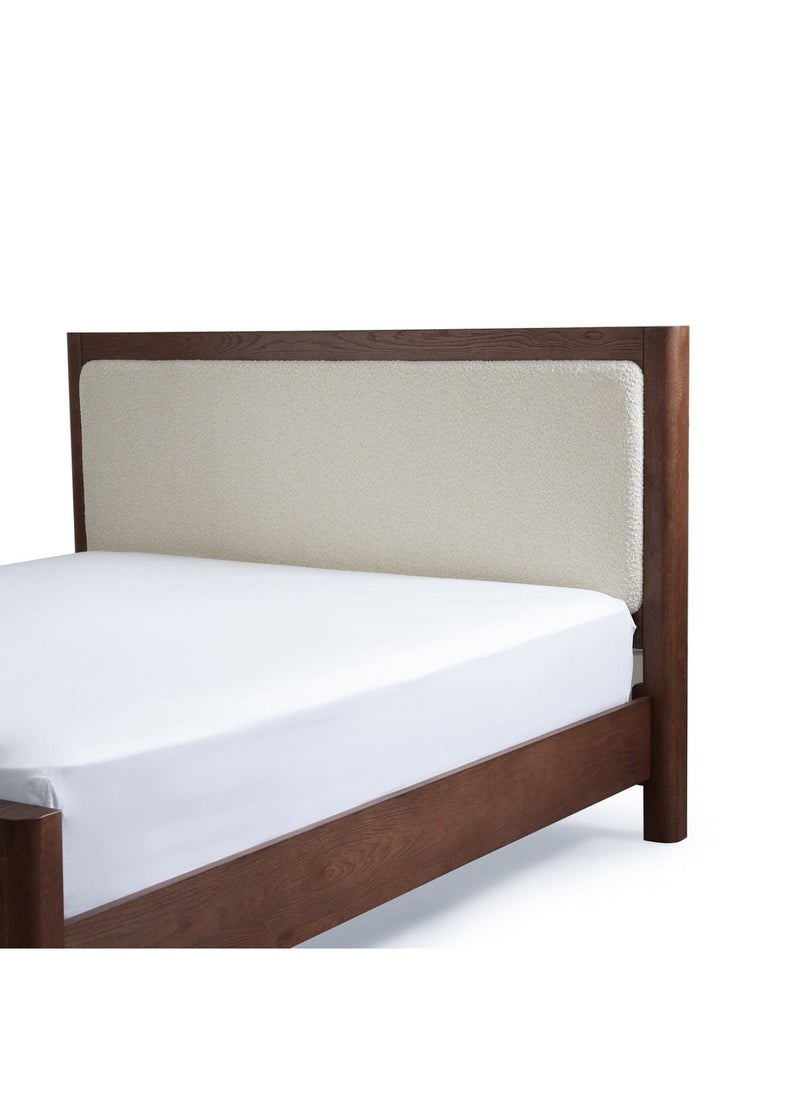 Pan Home Benito King Bed 180X200 Cm - Dark Brown  - Image 4