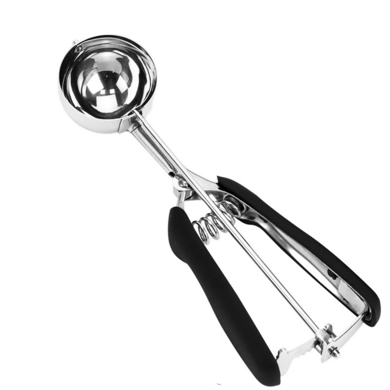 OSHLANT Ice Cream Scoop, 18/8 Stainless Steel Cookie Scoop for Baking, 2.6 Tbsp/42ml/1.4 oz Dough Scoop With Trigger Release - Cupcake and Ice Cream Scooper - Image 1
