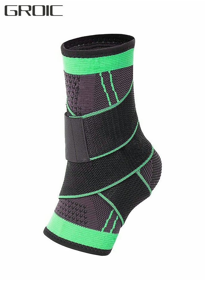 GROIC 2pcs Ankle Brace, Fitness Protection of Ankle, Adjusting Compressing Ankles, Elastic Ankle Support Stabilizers, Relieving Ankle Pain And Compressed Sleeves, Exercise Protective Supplies  - Image 1
