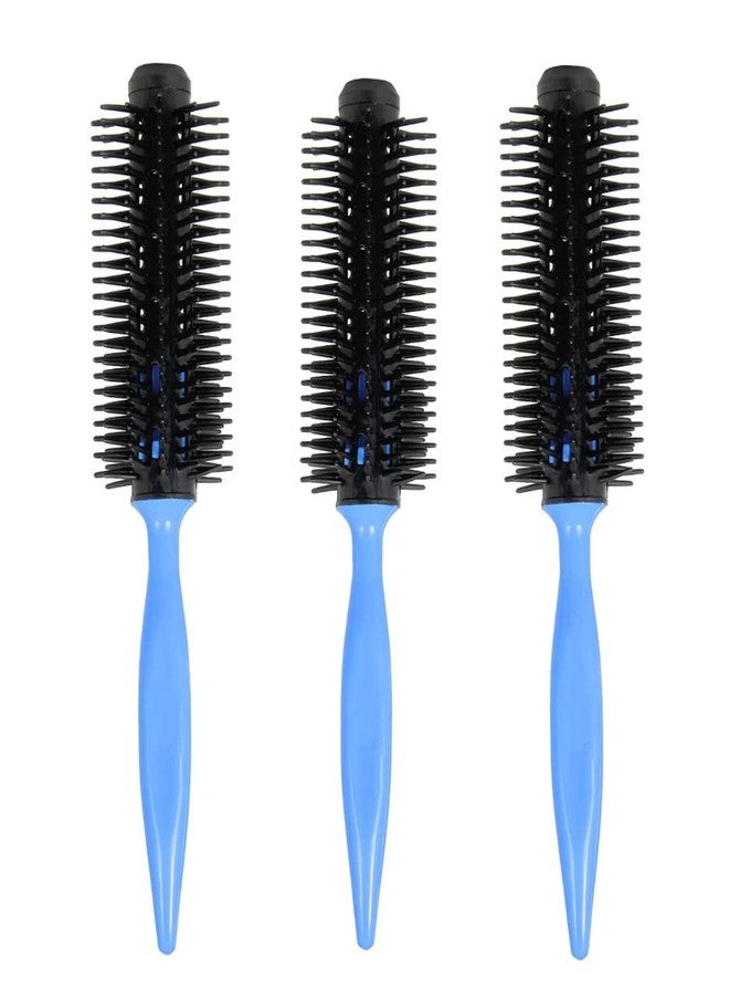 مابل فرشاة شعر دائرية من خشب القيقب للرجال والنساء | أداة تصفيف الشعر | عبوة من 3 فرش دائرية لتصفيف الشعر (قد يختلف اللون) - Image 2