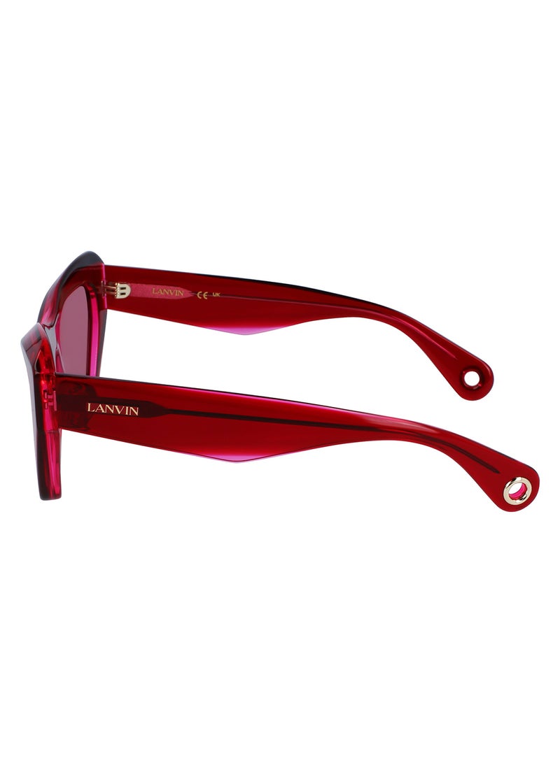 LANVIN نظارات شمسية للنساء LNV663S-605-5319 - Image 4