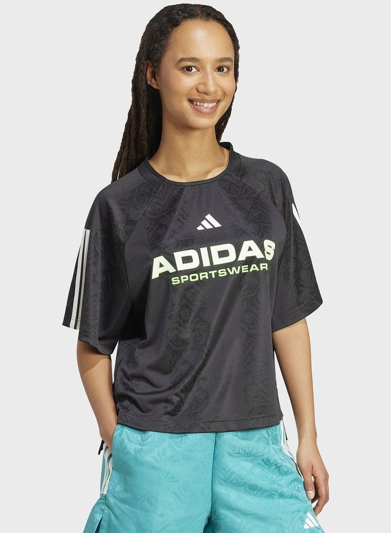 Adidas Tiro X Common Goal Jaquard Tee - Image 5