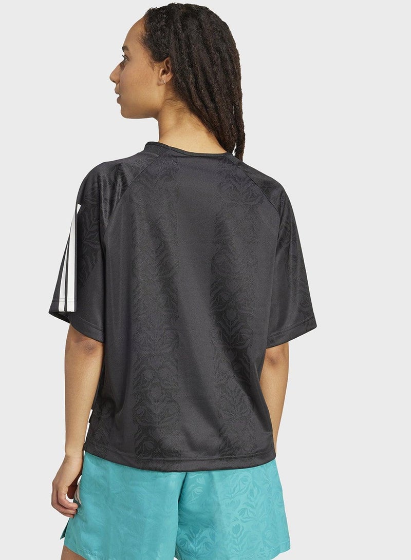 Adidas Tiro X Common Goal Jaquard Tee - Image 2