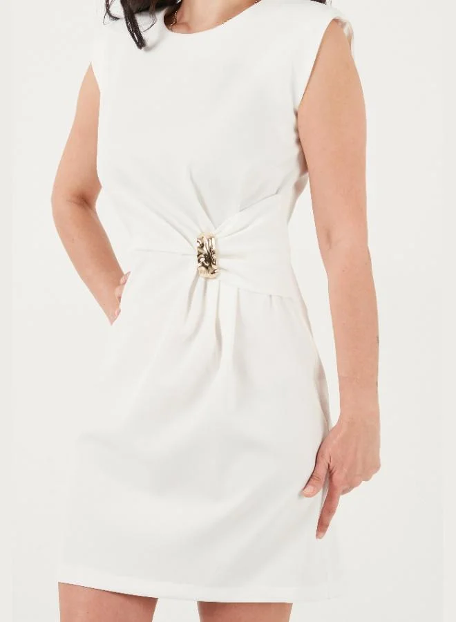 Lela  Lela Crew Neck Sleeveless Mini Dress Women's Dress 6525719 for Women | Best Price UAE