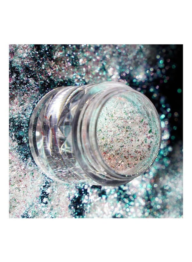 Shopaarel Photo Ready Eye Glitter Eyeshadow, Waterproof, Fade-Proof & Long-Lasting, Vegan & Cruelty-Free, High-Impact Shimmer for Eyes, Face & Body -Moon Shine, 1 gm - Image 2