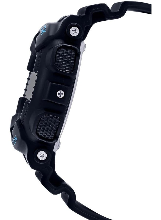 CASIO ساعة كاسيو جي شوك التناظرية الرقمية للرجال - قرص أزرق - GA-100CB-1ADR (G625) - Image 2