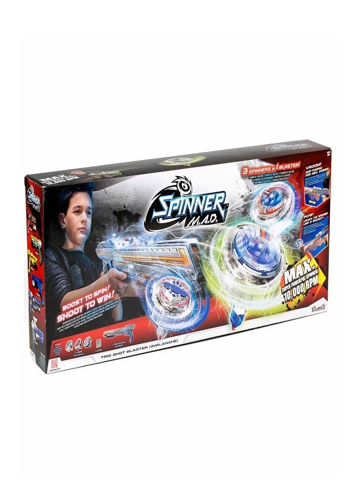 Silverlit TRIO SHOT BLASTER AVALANCHE