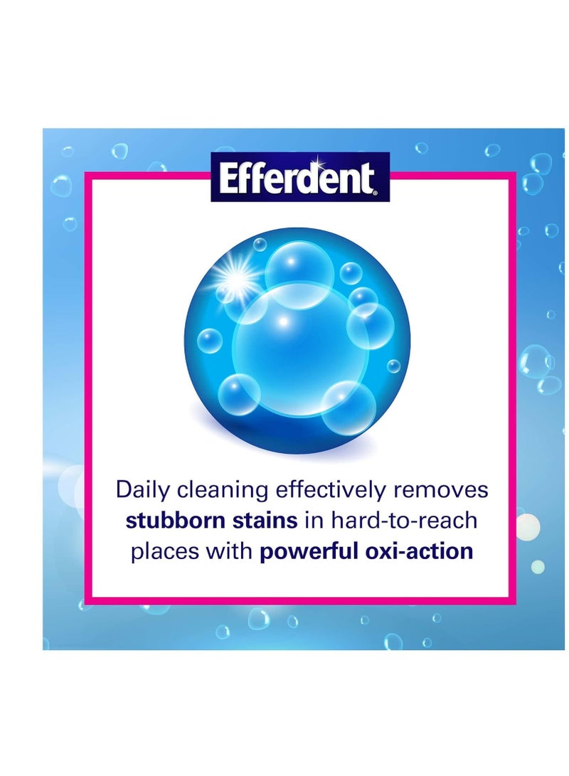 Efferdent Efferdent Denture Cleanser Tablets, Complete Clean, Tablets, Multicolor, 252 Count - Image 2
