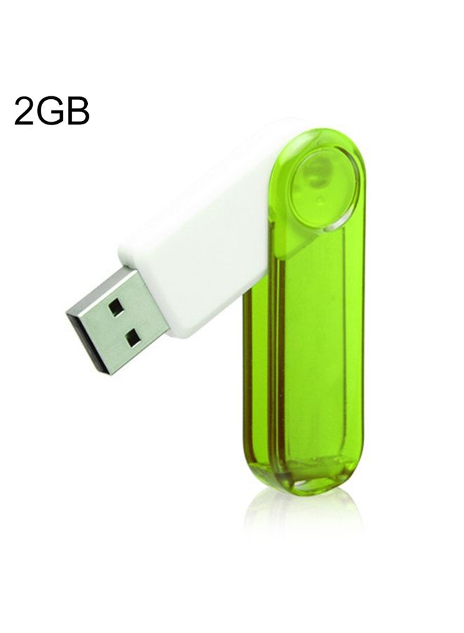 BURAQ 2GB USB Flash Disk(Green) - Image 1