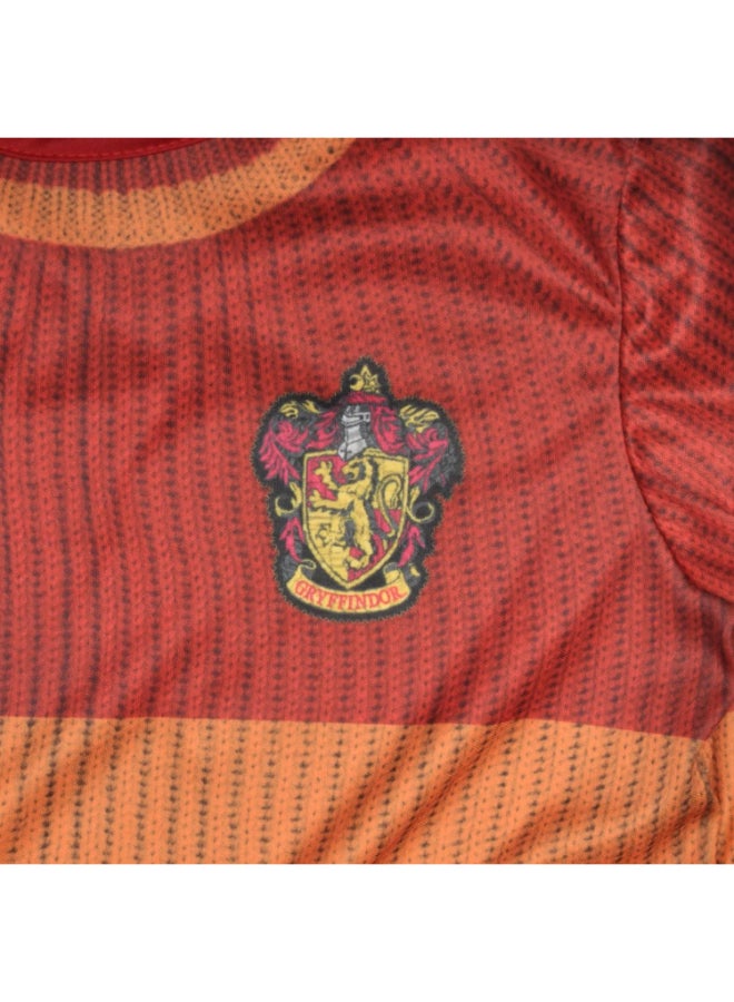 Ciao Harry Potter Quidditch Costume for Kids 8-10 Years | Licensed Hogwarts Fancy Dress Outfit | Includes Cape & Printed Shirt - Image 4