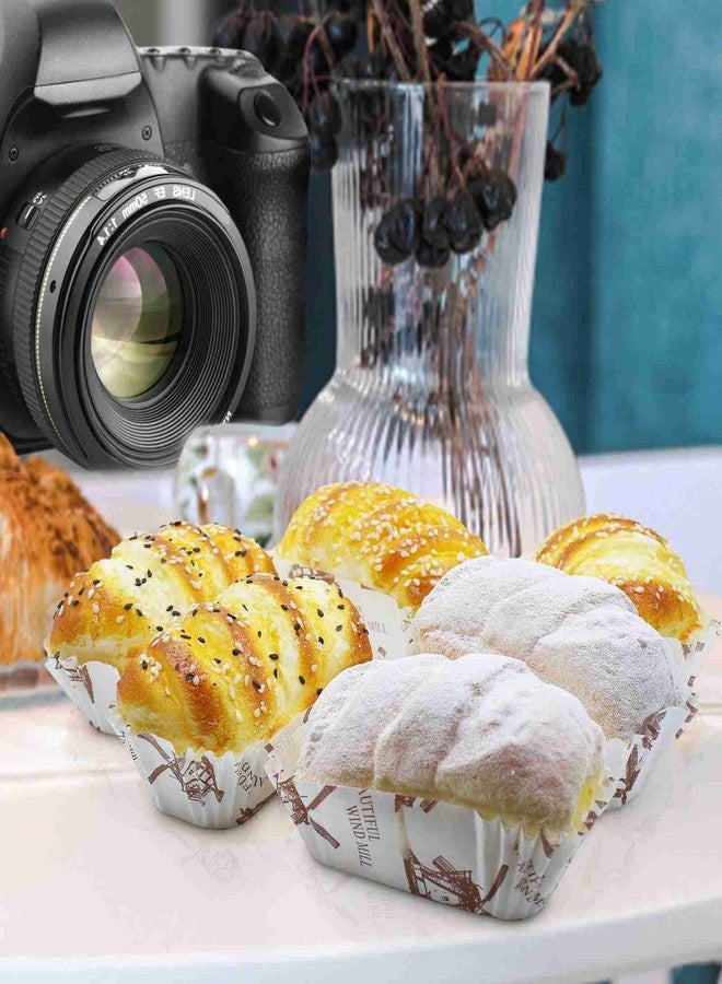 SurpriseSeptember مفاجأة سبتمبر 6 قطع من الكب كيك الاصطناعي المزيف، عرض طعام مزيف نابض بالحياة، كعكات وهمية لتزيين الخبز والحلوى، تستخدم للحفلات، ديكور العائلة، دعائم العرض نموذج كعكة اصطناعية (أ) - Image 5