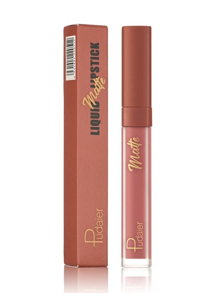 pudaier Pudaier Water Mist Liquid Lipstick: Rich Pigmentation & Hydrating Matte Finish Waterproof, Smudge-Proof, Long-Lasting Comfort – Shade 06#  - Image 4