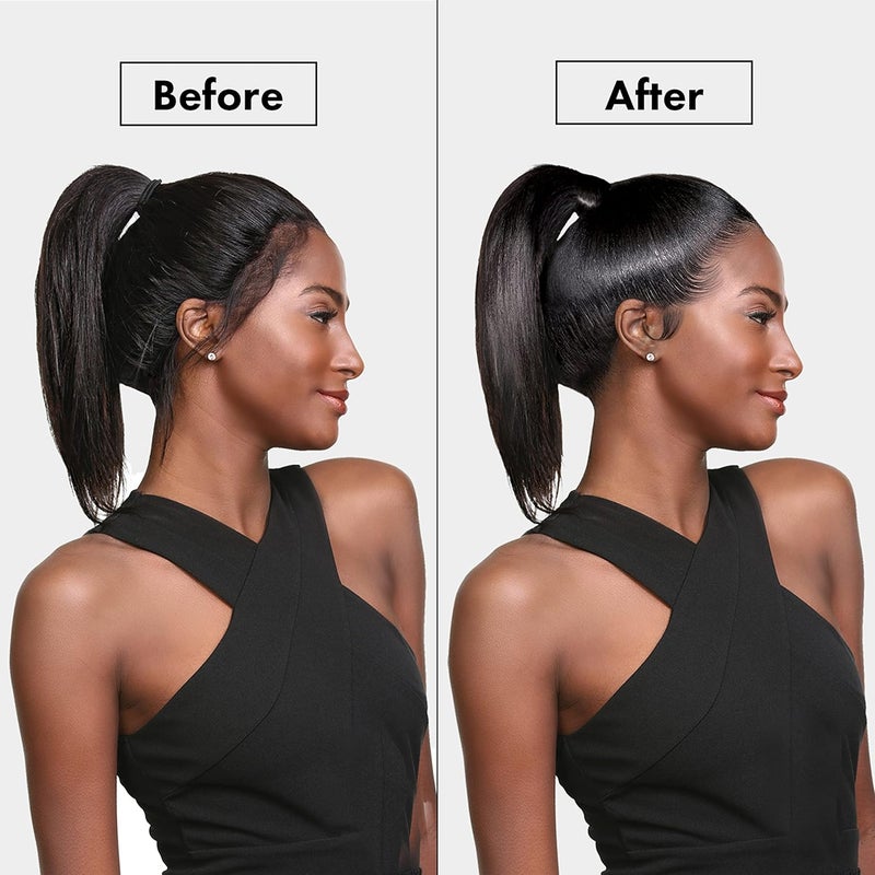 EBIN NEW YORK Wonder Ponytail Bond Freeze Spray Extra Mega Hold - Fine Hair 8oz/ 245ml | Long Lasting Hold, Frizz Control, Shine Enhancing, Fast-Drying, All-Day Hold, Natural Look - Image 5