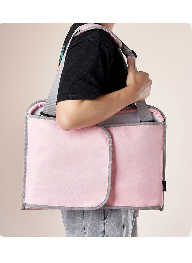 insular Children's Portable Car Painting Board,Car Erasable Painting Tray Surface Seat with Mesh Pockets - Image 4