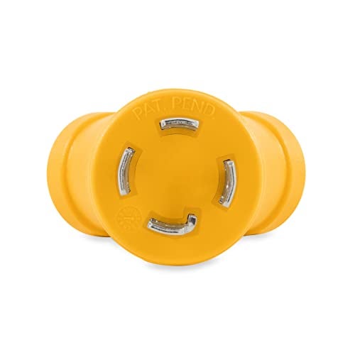 Camco 55438 PowerGrip (30M/2 x 15F) 4-Prong Generator Adapter - Image 3