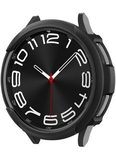 Spigen Liquid Air for Samsung Galaxy Watch 6 Classic 47mm Case Cover Flexible Lightweight TPU (2023) - Matte Black  - Image 1