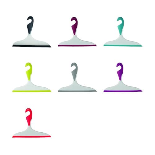 WENKO 20177100 Bathroom Squeegee Loano Light Blue - for Bathroom and Shower, Plastic, Light Blue - Image 5