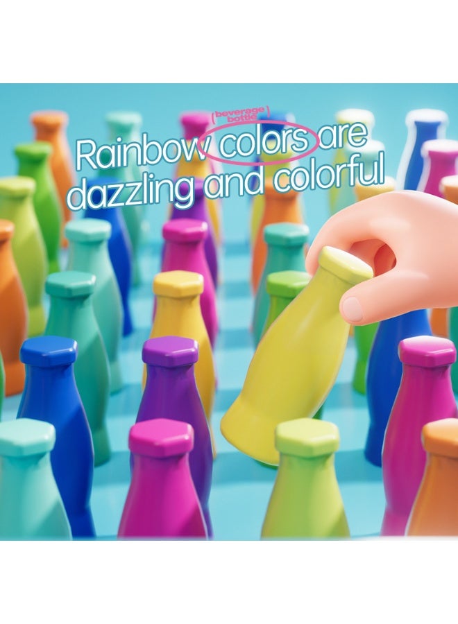 Beverage Bottle Color Matching Game | Fun Bottle Guessing & Collision Toy for Kids, Educational Color Cognition & Social Interaction Toy, Perfect for Family Gatherings & Parties - Image 5