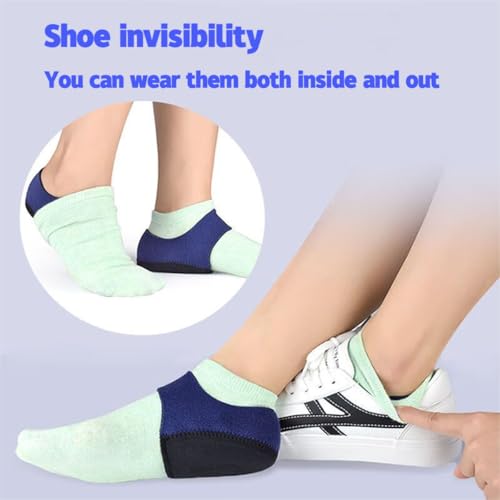 Hodaqe Heel Pad for Heel Pain,Heel Pain Relief Products,Shock Cushion Pad for Heels Cushion (L) - Image 4