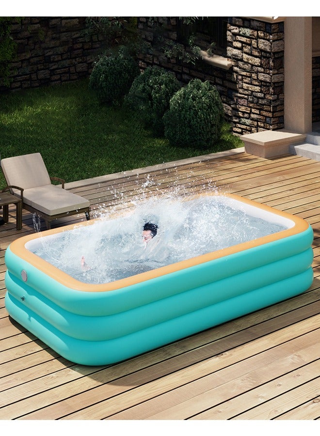 KLNAMAEAAN Inflatable 3 Layer Swimming Pool 150 CM - Image 5