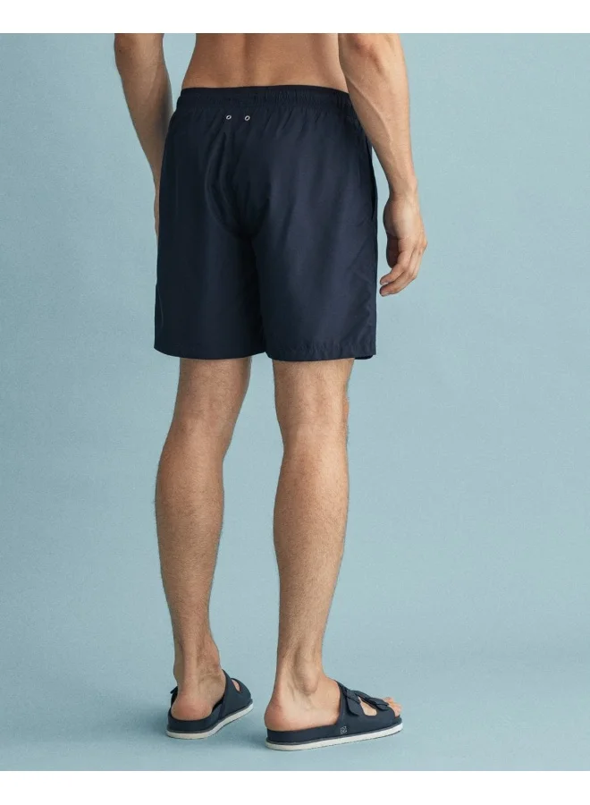 غانت Gant Long Cut Lightweight Logo Swim Shorts