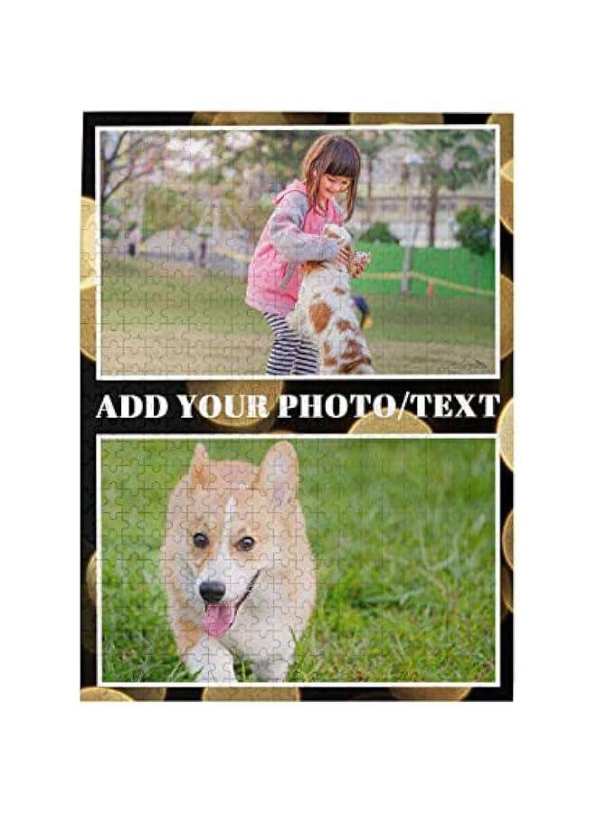 Puzzles from Photos Personalized Puzzles from Photos 1000/500 Pieces  Jigsaw Puzzle Gift for Family Lovers Birthday Mother's Day - Image 1