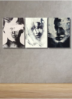 Marktna Decorative Wall Art Painting With a Woman Design 3 Pieces Size 120x60cm  - Image 1