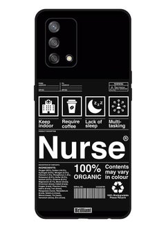 Protective Case Cover For Oppo A74 Nurse Sticker