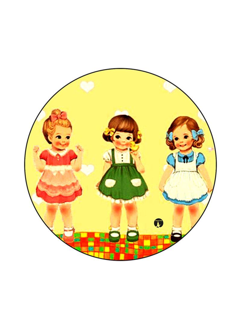 RKN Girls Mouse Pad Yellow