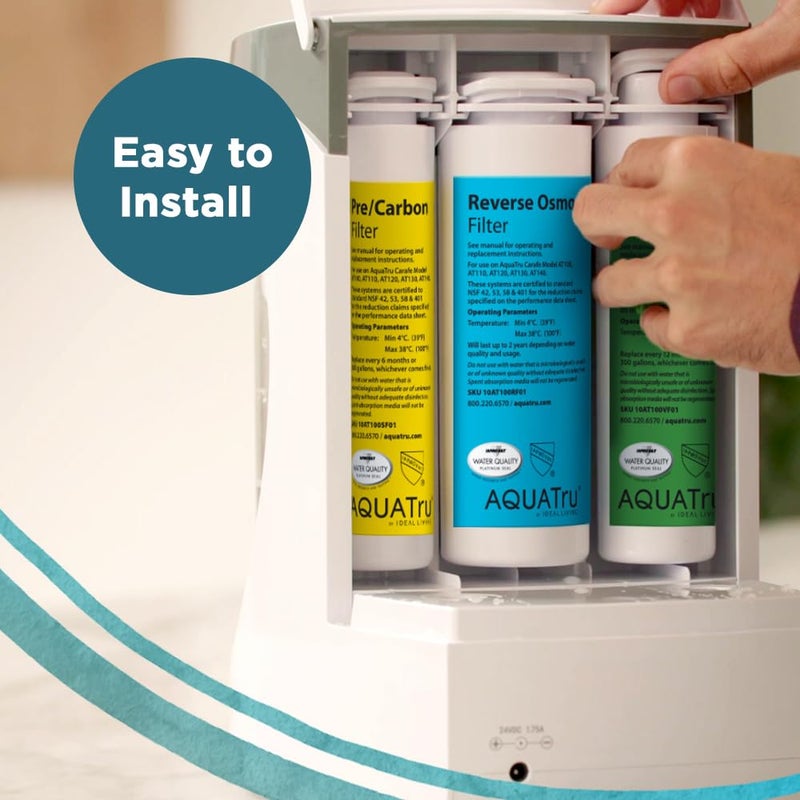 AQUA TRU AquaTru Carafe Reverse Osmosis Filter (Stage 3) â€“ Compatible with AquaTru Carafe Models - Image 3