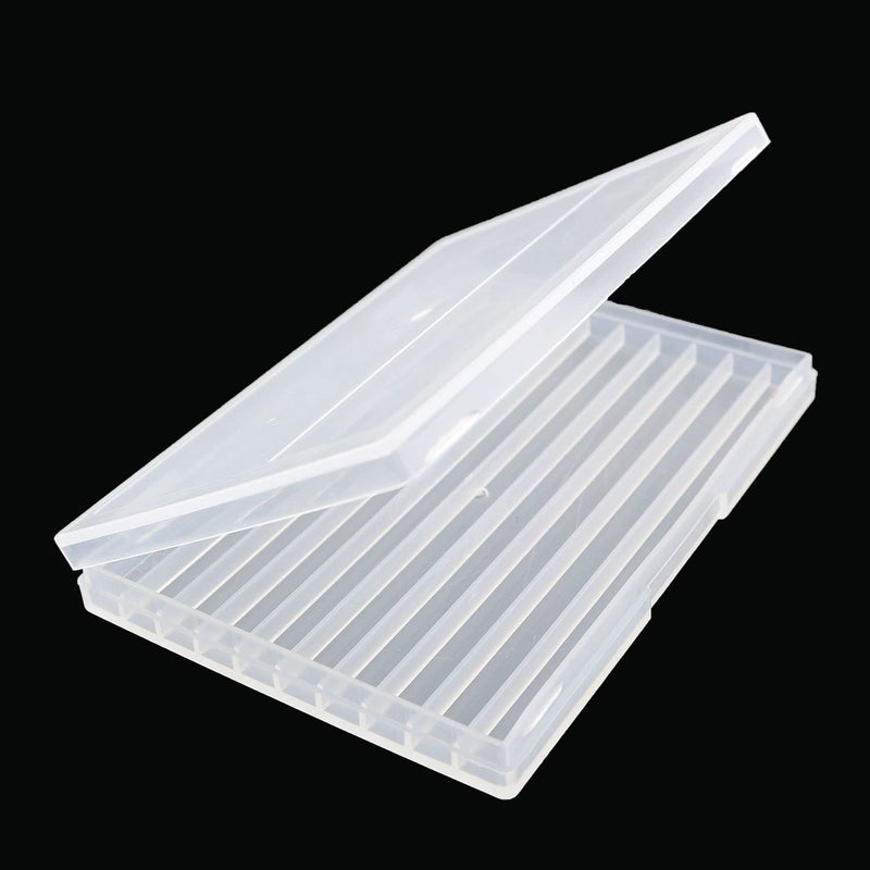 PZRT Storage Box with 10 Compartments for Storage of Milling Cutters, Taps, Drills and Turning Tools, 76x108x11mm - Image 2