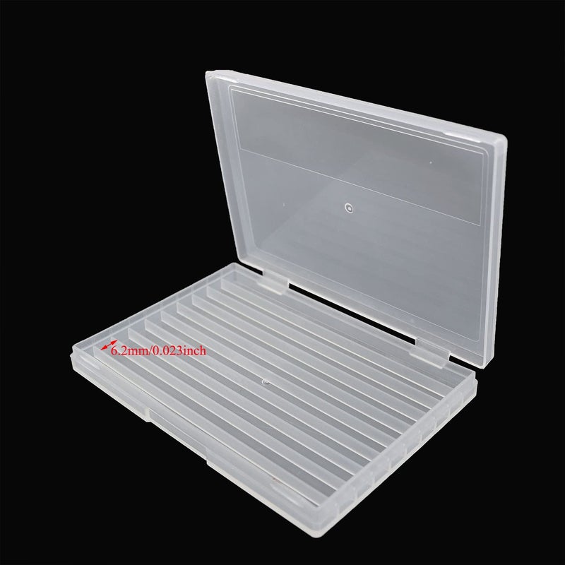 PZRT Storage Box with 10 Compartments for Storage of Milling Cutters, Taps, Drills and Turning Tools, 76x108x11mm - Image 5