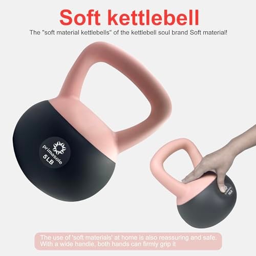 Primasole Soft Kettlebell Shook Resistance base Anti Slip hand Kettlebell weights for Home workout antiimpact Kettlebells dumbbells for strength and safety - Image 3