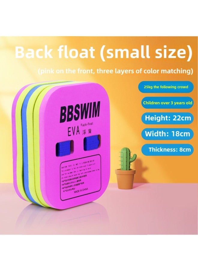 Generic BB Floating Board Back Floating Water Board Beginner Swimming Training EVA Training Special Adult Children General Outlet-Color:8006XY-BB Small Back "powder] - Image 1