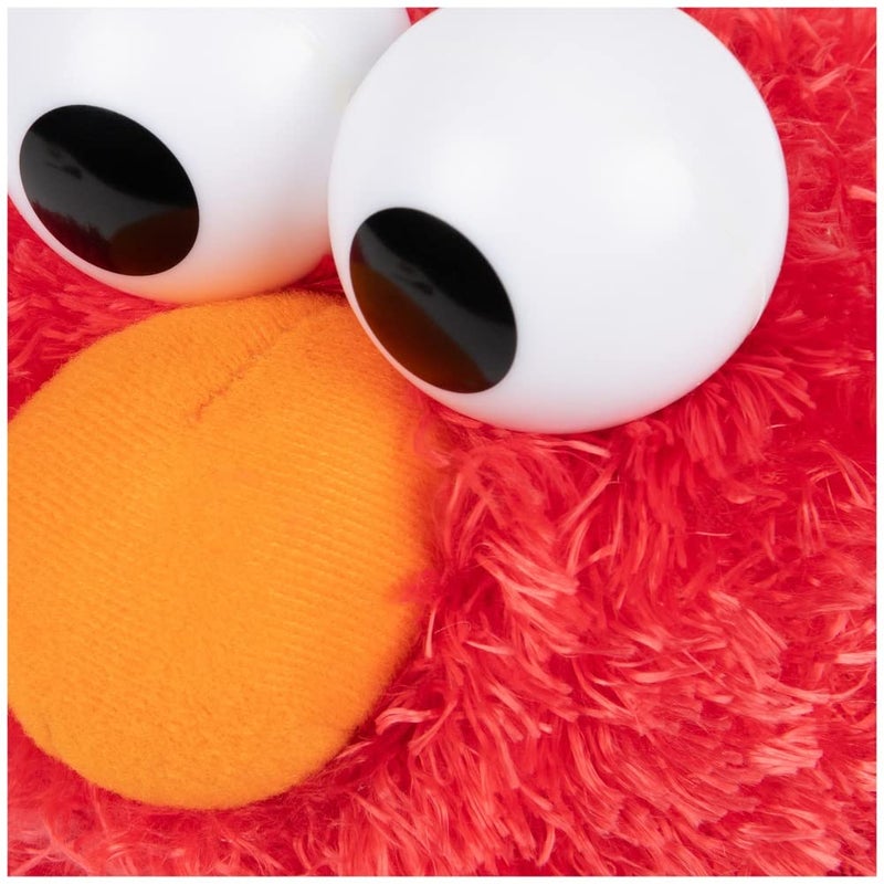 GUND Sesame Street Official Elmo Muppet Plush Hand Puppet, Premium Plush Toy for Ages 1 & Up, Red, 11” - Image 3