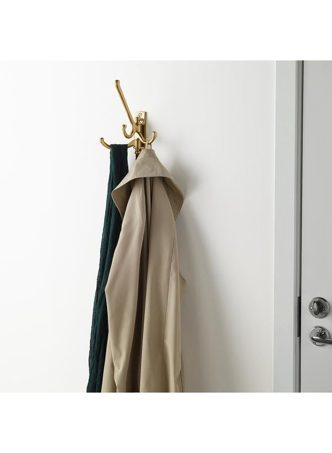 erorex 3-armed swivel hook, brass-colour - Image 2