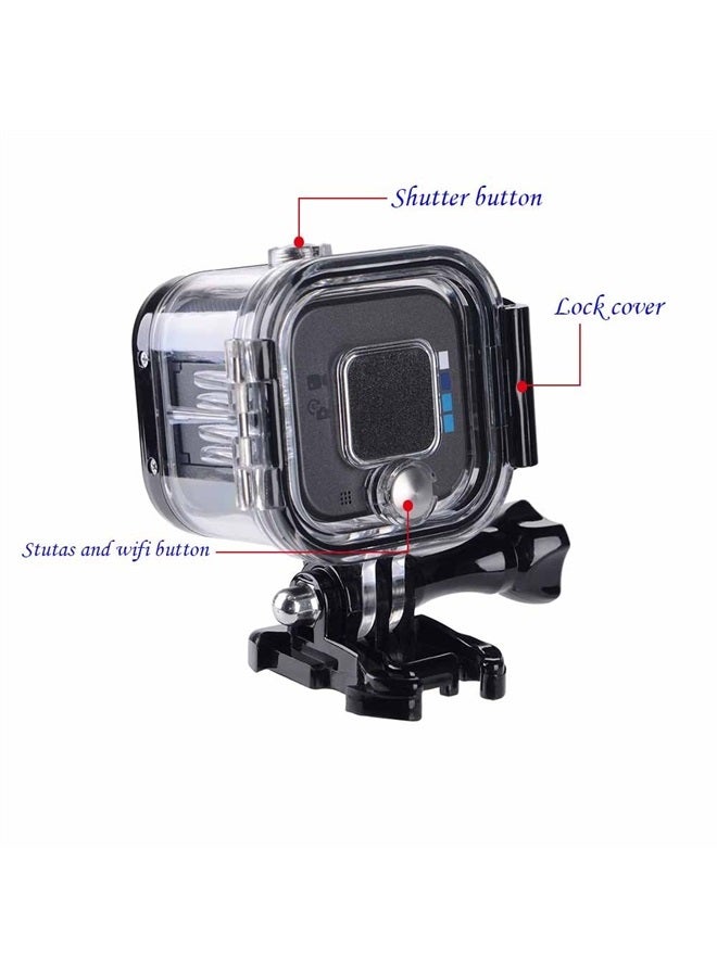 Suptig Replacement Waterproof Case Protective Housing for GoPro Hero Session Hero4 Session Hero5 Session Camera for Underwater Use Water Resistant up to 196ft (60m) - Image 3