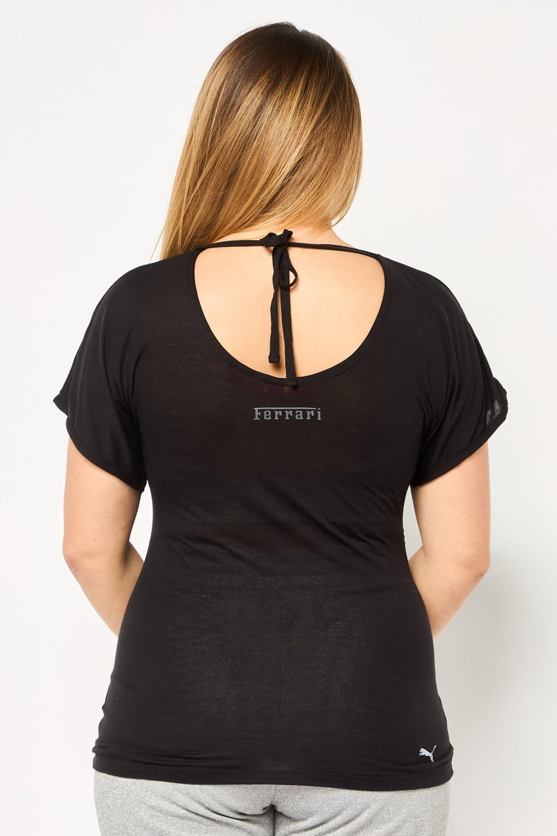 Puma x Scuderia Ferrari Women Sportswear Fit Brand Training Top, White - Image 4