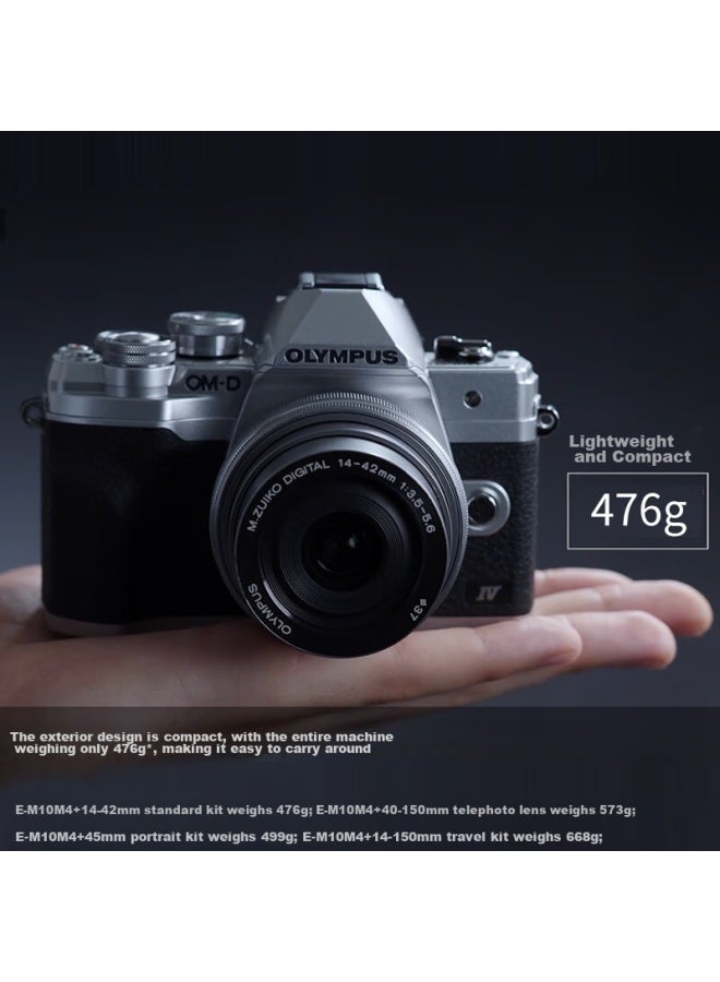 Olympus E-m10 Mark Iv Em10 Four-generation Mirrorless Camera Digital Camera Mirrorless Kit 20.3 Megapixels Black - Image 1