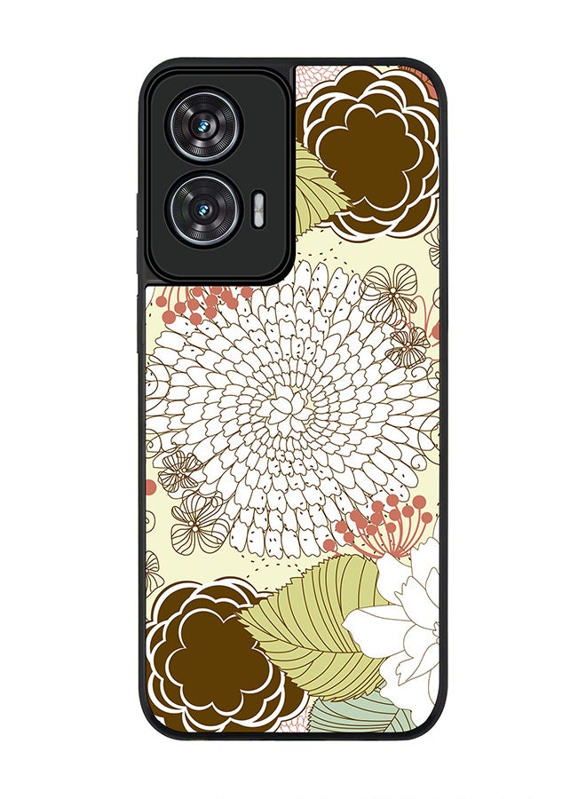 Stylizedd For Motorola Edge 50 Fusion 5G Case,Slim fit Camera Protection, Shockproof Thin Phone cover  - Blooming Flower - Image 1