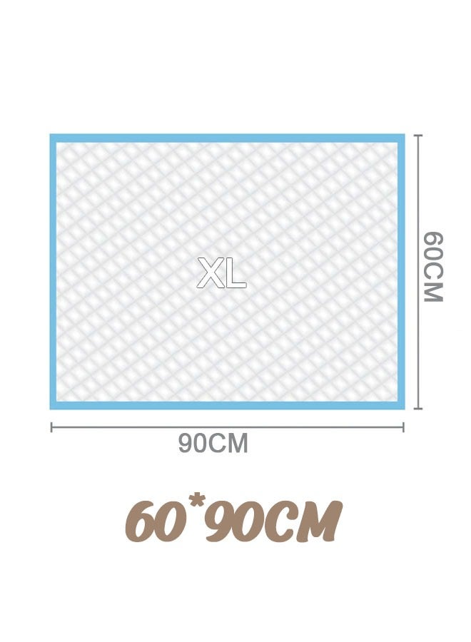 60*90CM Changing Diaper Pads Disposable Baby Diapers 5-Layer Protection Ventilation Waterproof Leak Proof Rapid Drying Blue Hospital Pad - Image 2