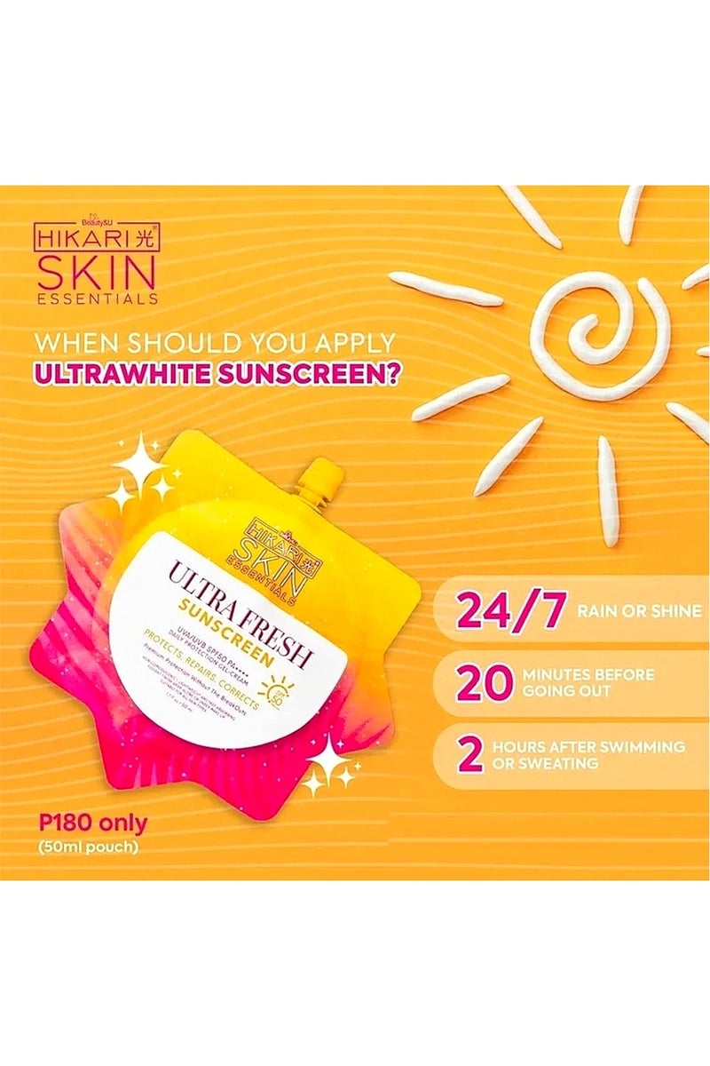 هيكاري واقي شمس ألترا فريش 50 مل - Image 2