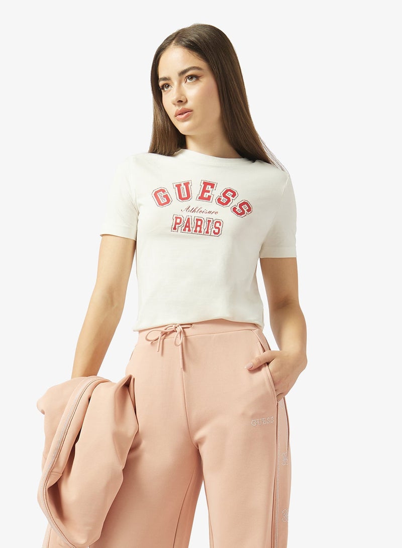 GUESS Anita Crew Neck Short Sleeve T-Shirt - Image 1