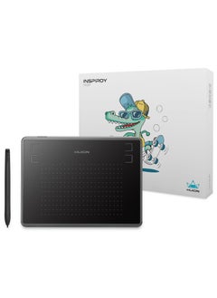 H430P OSU Graphic Drawing Tablet with Battery-Free Stylus 4 Press Keys, Compatible with Android, Linux, Windows and Mac