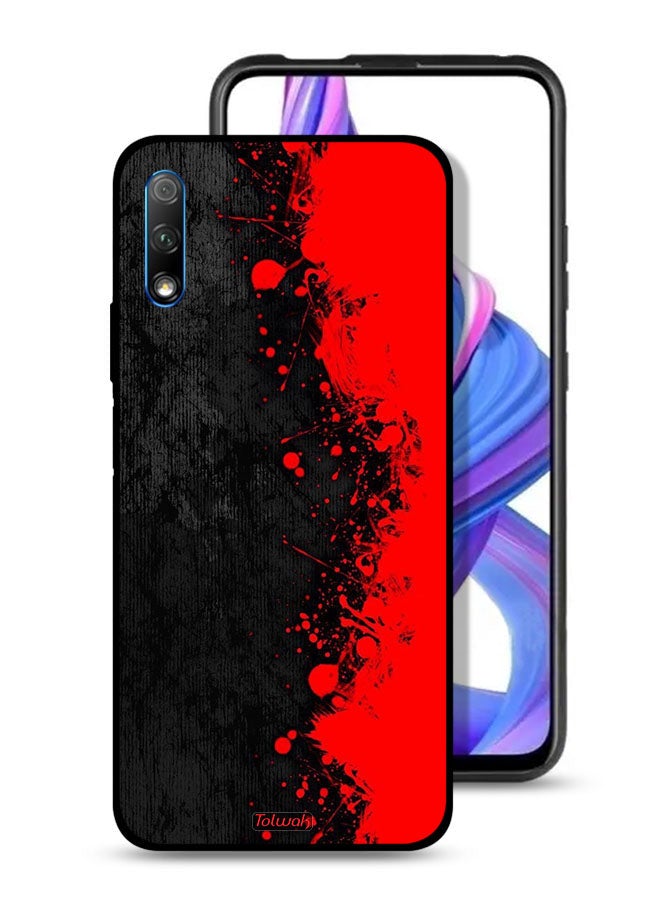 Tolwak Honor 9X (China) Protective Case Cover Paint Abstract Pattern - Image 1