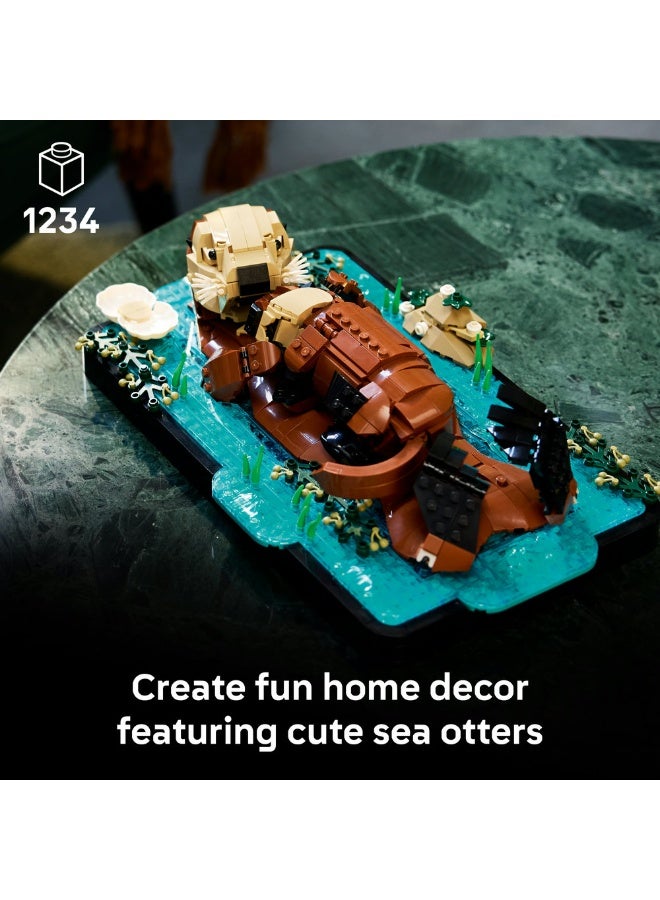 LEGO Ideas Floating Sea Otters Building Set for Adults 21366 (Age 18+, 1234 Pieces) - Image 3