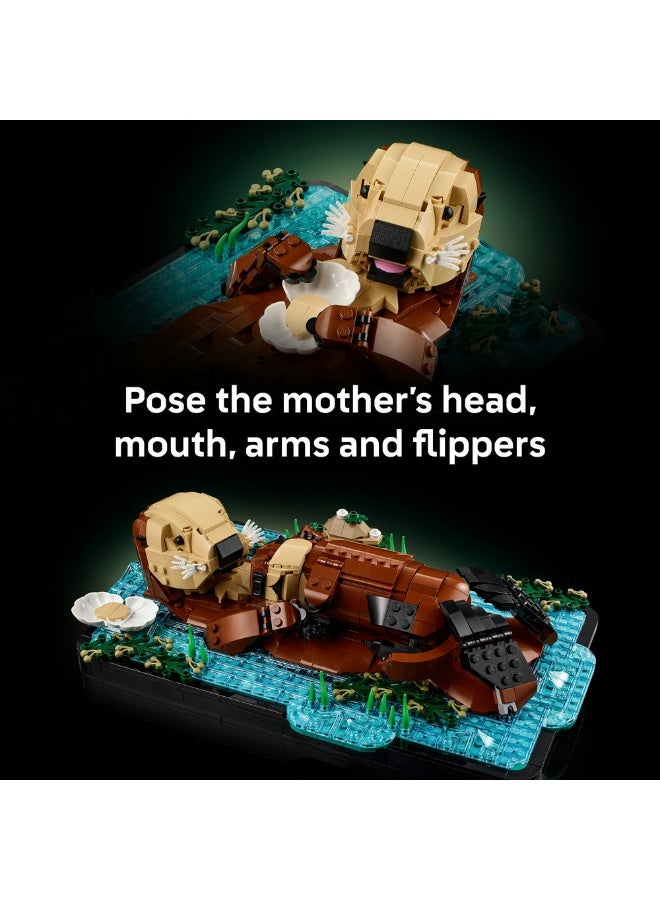 LEGO Ideas Floating Sea Otters Building Set for Adults 21366 (Age 18+, 1234 Pieces) - Image 5